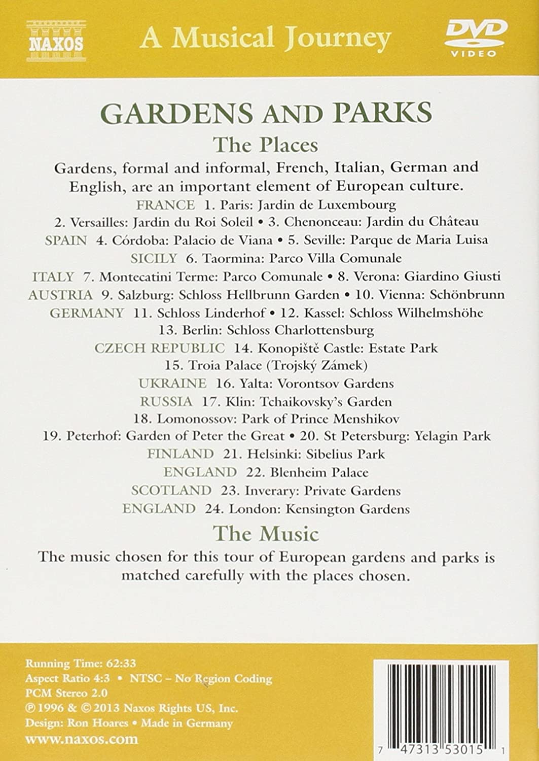 Musical Journey: Gardens and Parks of Europe - slide-1
