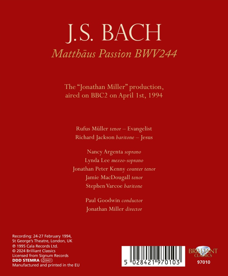 Bach: Matthäus Passion (Deluxe Edition) - slide-1