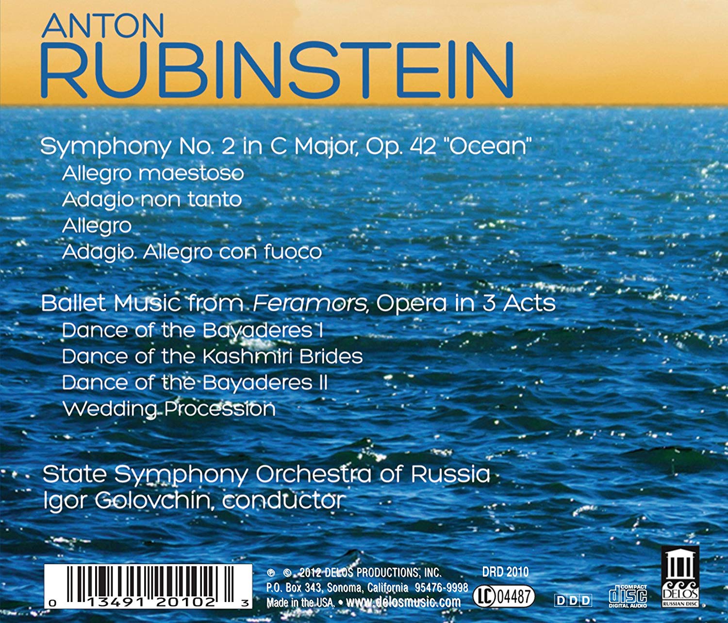 Rubinstein: Symphony No. 2 Ocean - slide-1