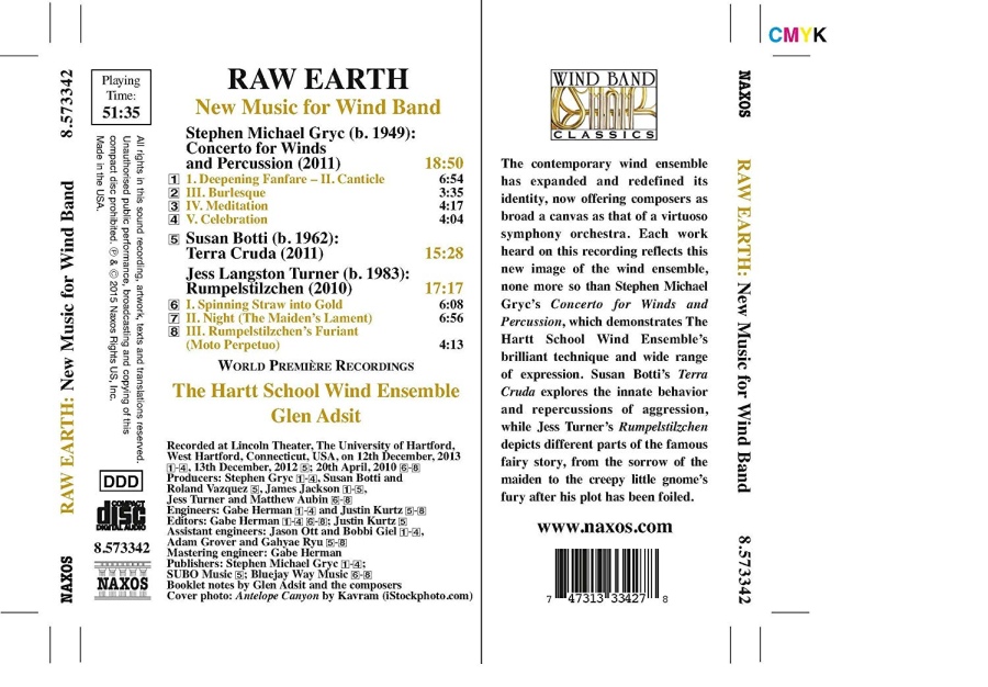 Raw Earth - New Music for Wind Band - slide-1