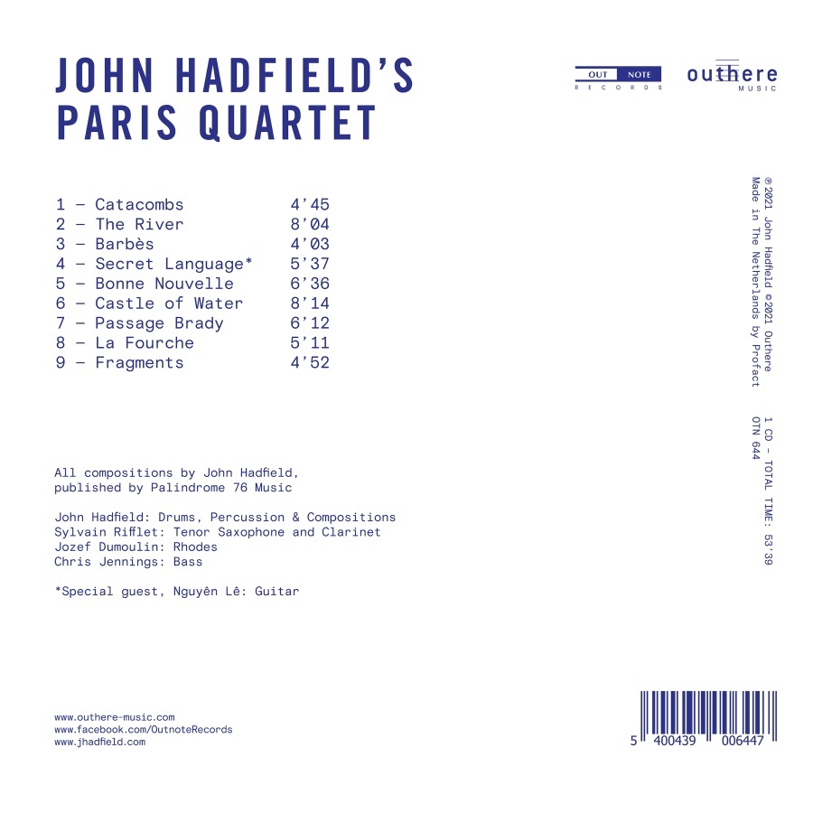 HADFIELD`S PARIS QUARTET - slide-1