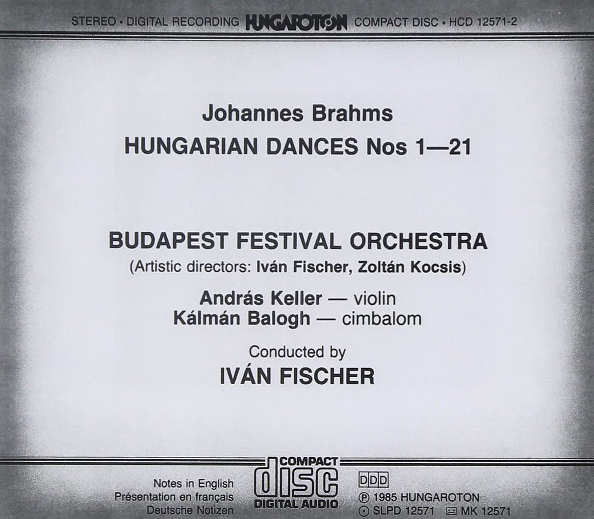 Brahms: Hungarian dances - slide-1