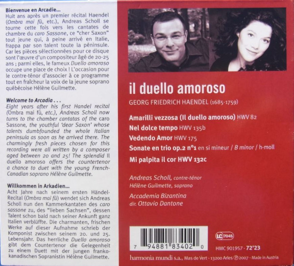 Handel: Il duello amoroso  - slide-1