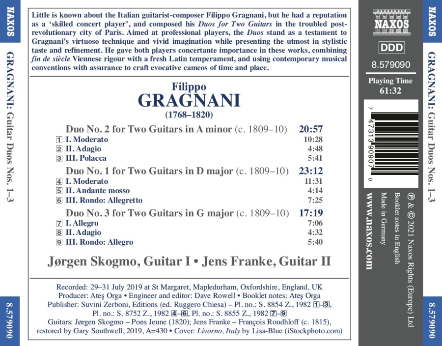 Gragnani: Masterful Guitar Duos - slide-1