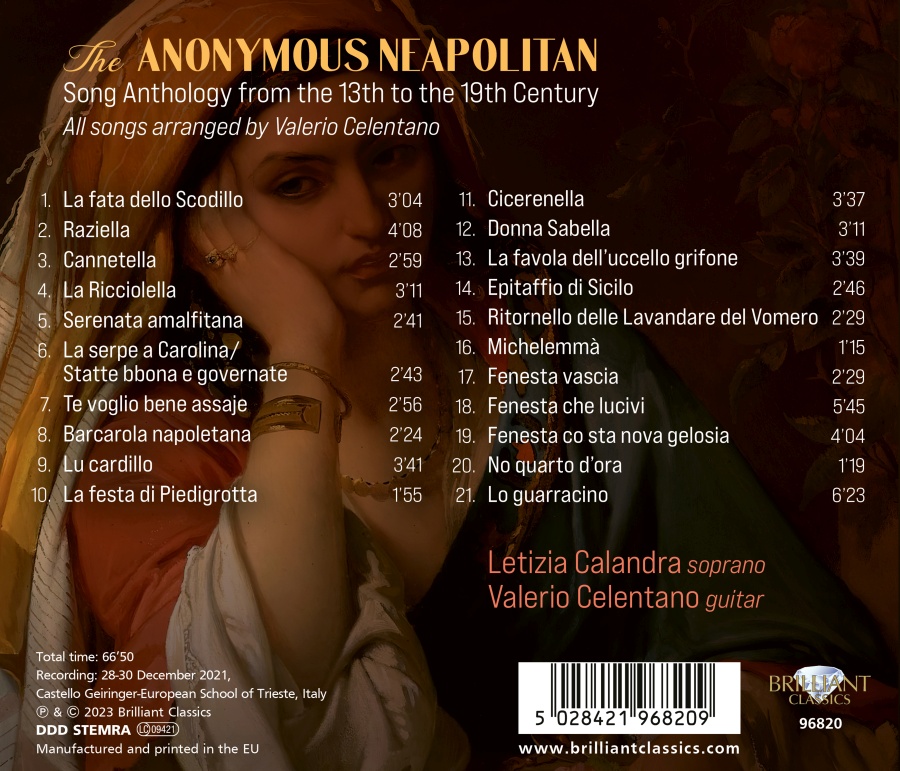 The Anonymous Neapolitan Song Anthology - slide-1