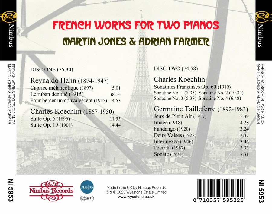 French Music for Two Pianos - slide-1