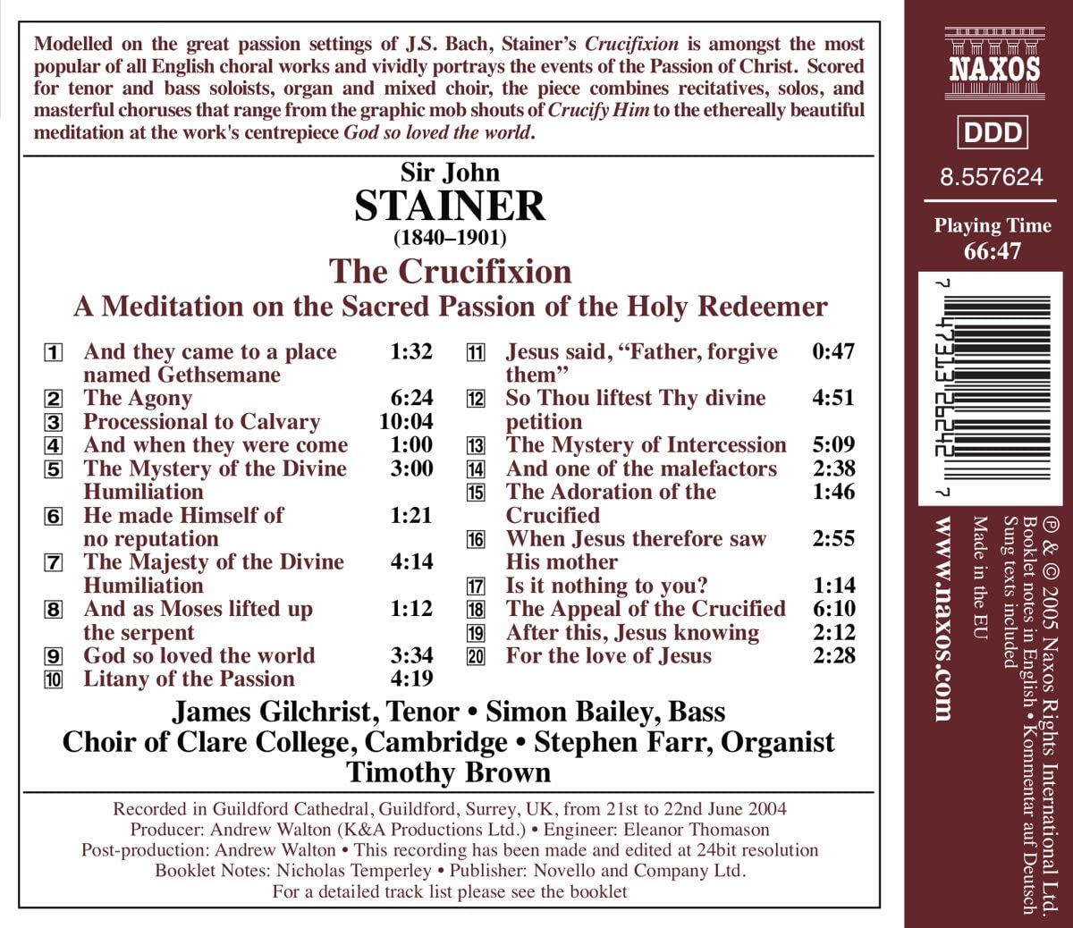 STAINER: The Crucifixion - slide-1