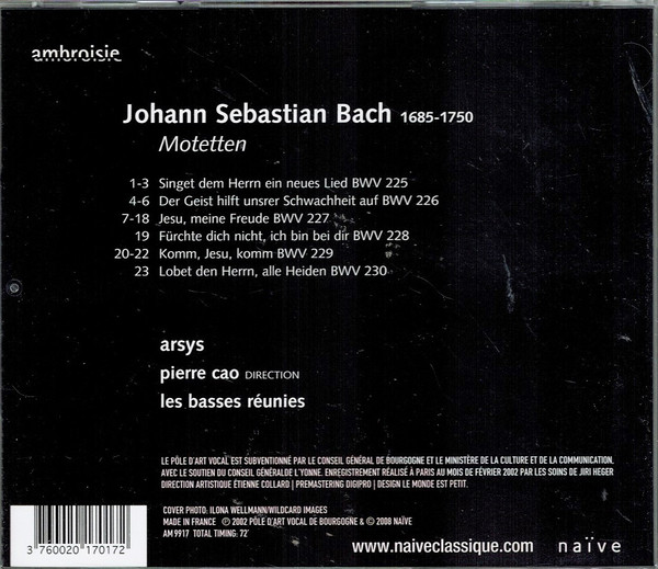 Bach: Arsys - slide-1