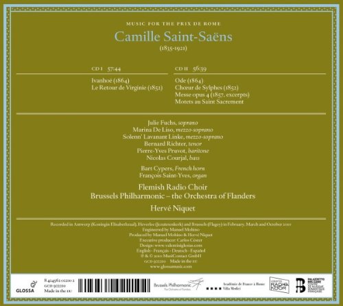 Saint-Saens: Music for the Prix de Rome - slide-1