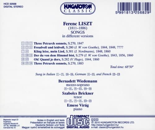 Liszt: Songs - slide-1