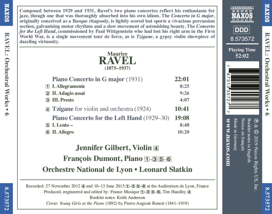 Ravel: Orchestral Works Vol. 6 - slide-1