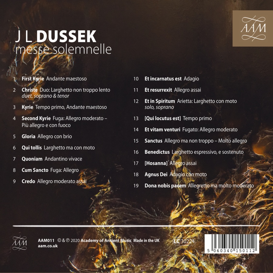 Dussek: Messe Solemnelle - slide-1