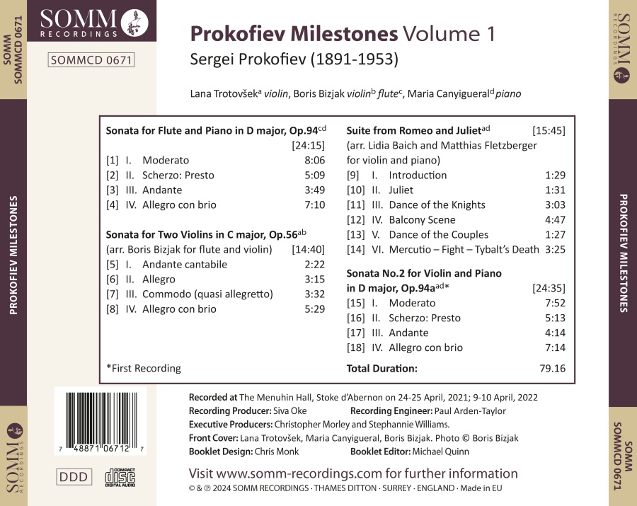 Prokofiev Milestones Vol. 1 - slide-1