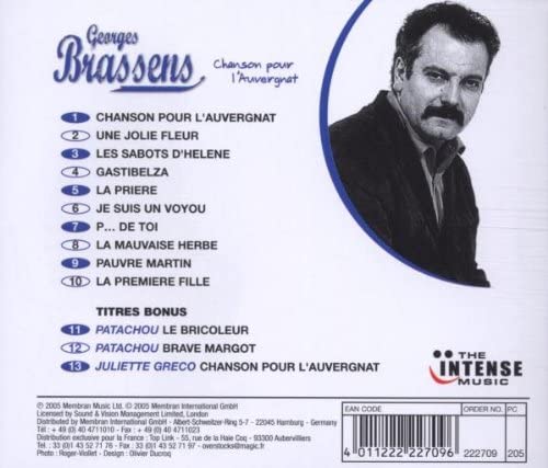 George Brassens: Chanson Pour L'Auvergnat - slide-1