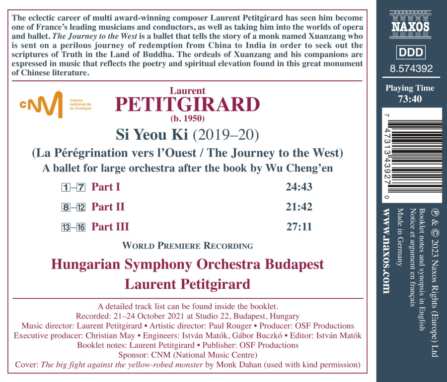 Petitgirard: Si Yeou Ki - slide-1