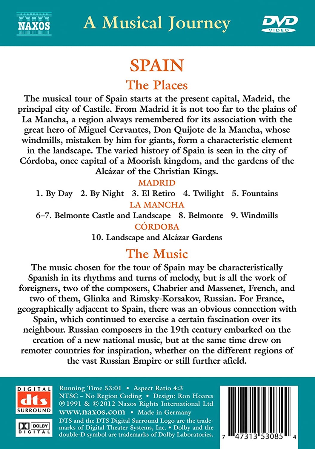 Musical Journey:Spain - Madrid, La Mancha & Cordoba - slide-1