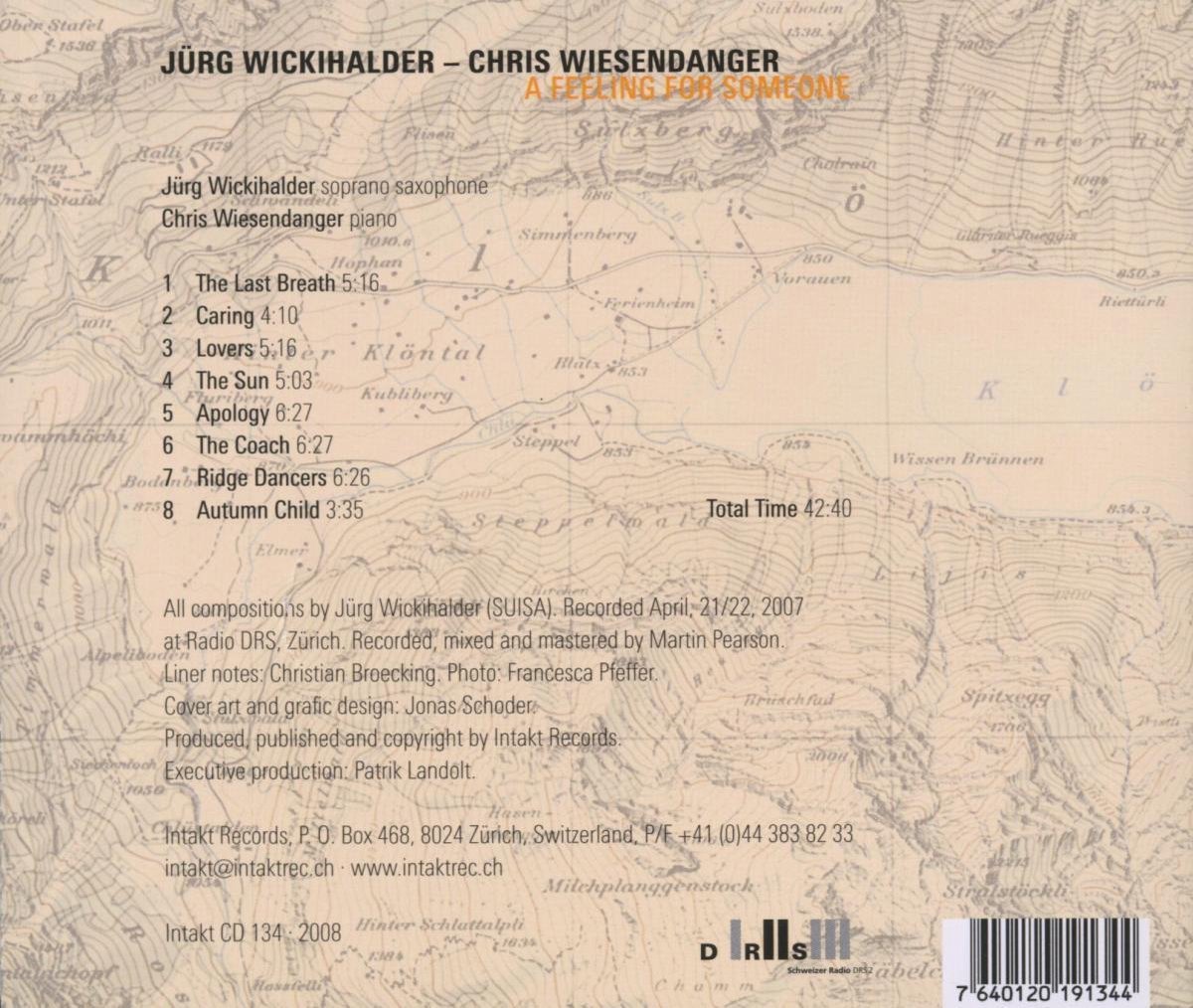 Wickihalder/Wiesendanger: A Feeling for Someone - slide-1