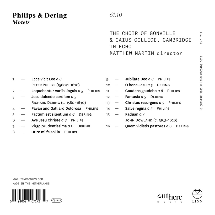 Philips & Dering: Motets - slide-1