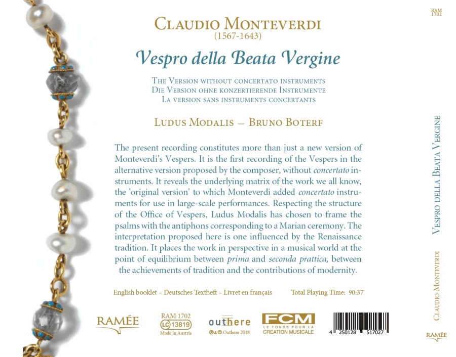 Monteverdi: Vespro della Beata Vergine - slide-1