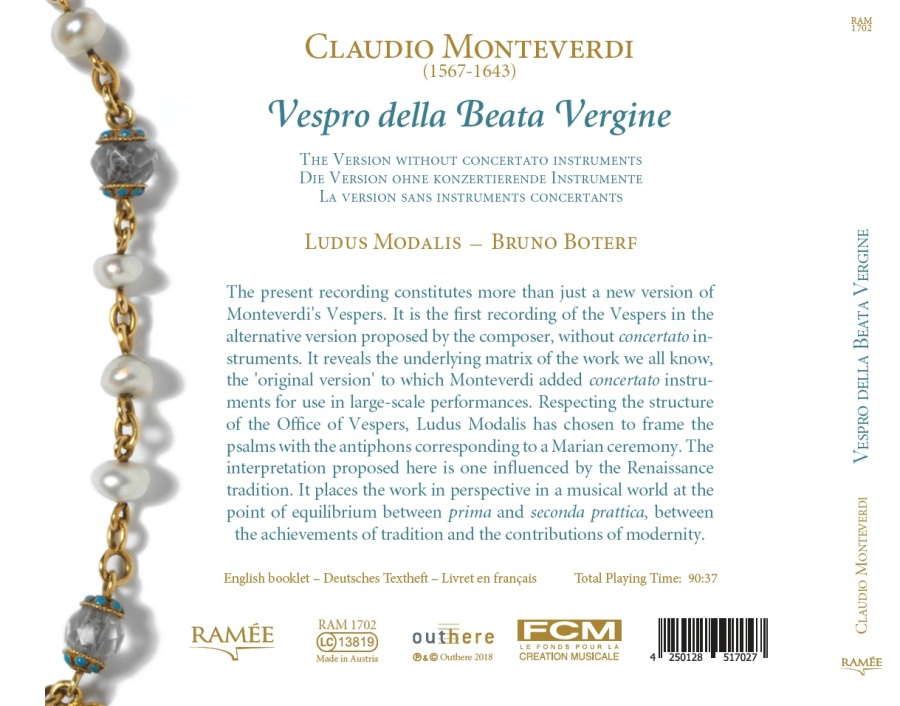 Monteverdi: Vespro della Beata Vergine - slide-1