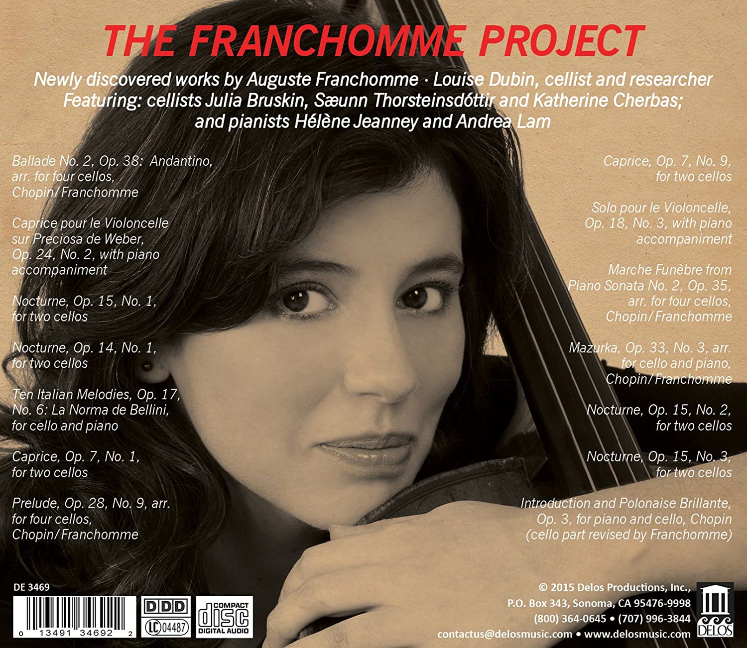 The Franchomme Project - Newly discovered works by Auguste Franchomme - slide-1