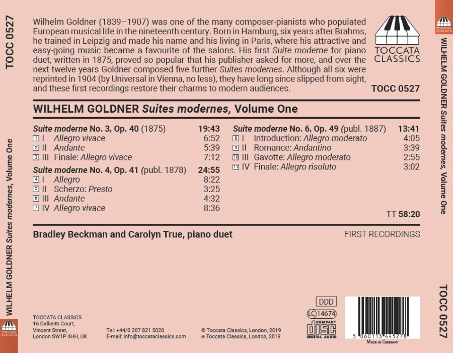 Goldner: Suites modernes Vol. 1 - slide-1