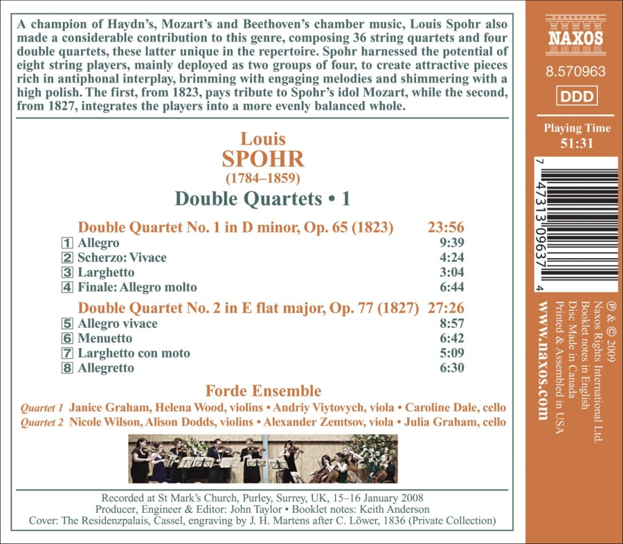Spohr: Double Quartets Nos. 1 & 2 - slide-1