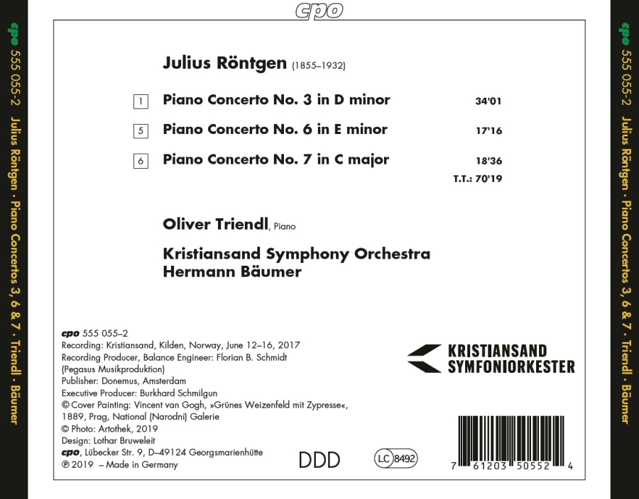 Röntgen: Piano Concertos Nos. 3; 6 & 7 - slide-1