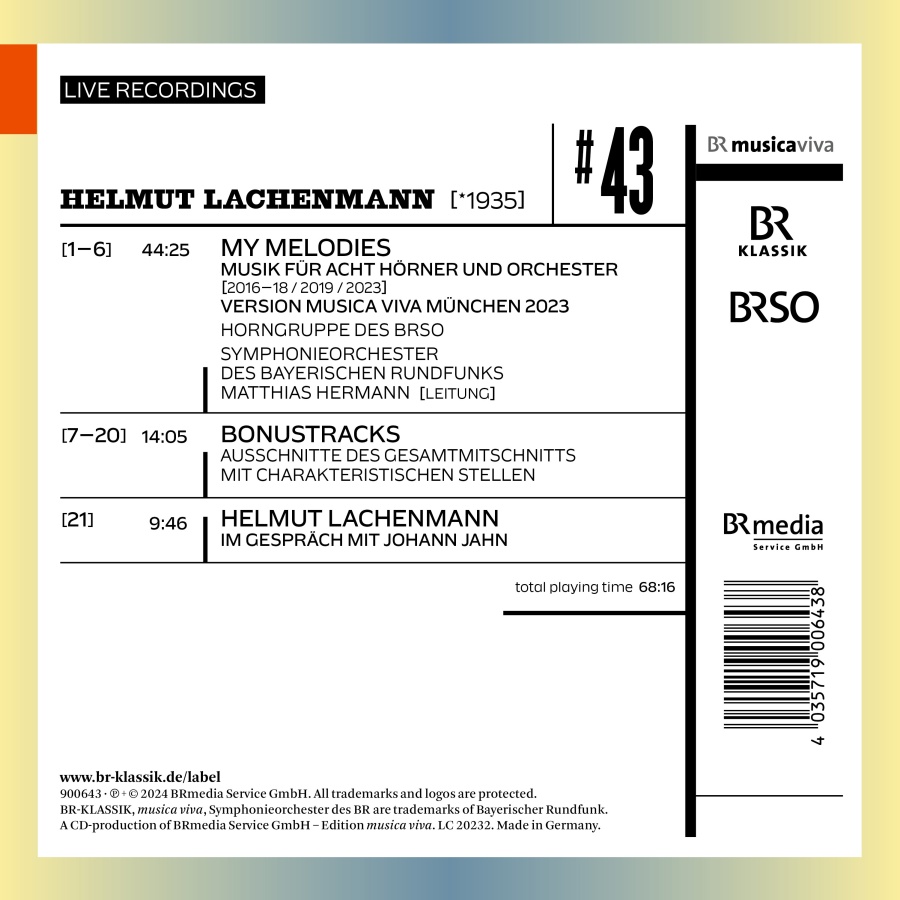 Lachenmann: My Melodies - slide-1