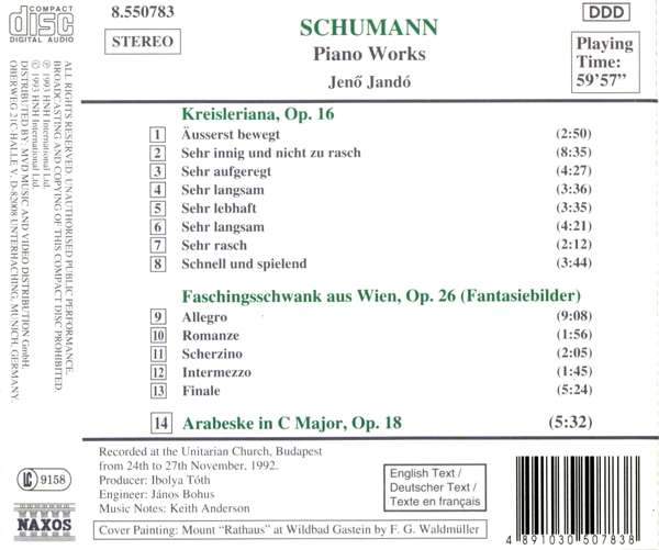 SCHUMANN: Piano, Kreisleriana - slide-1