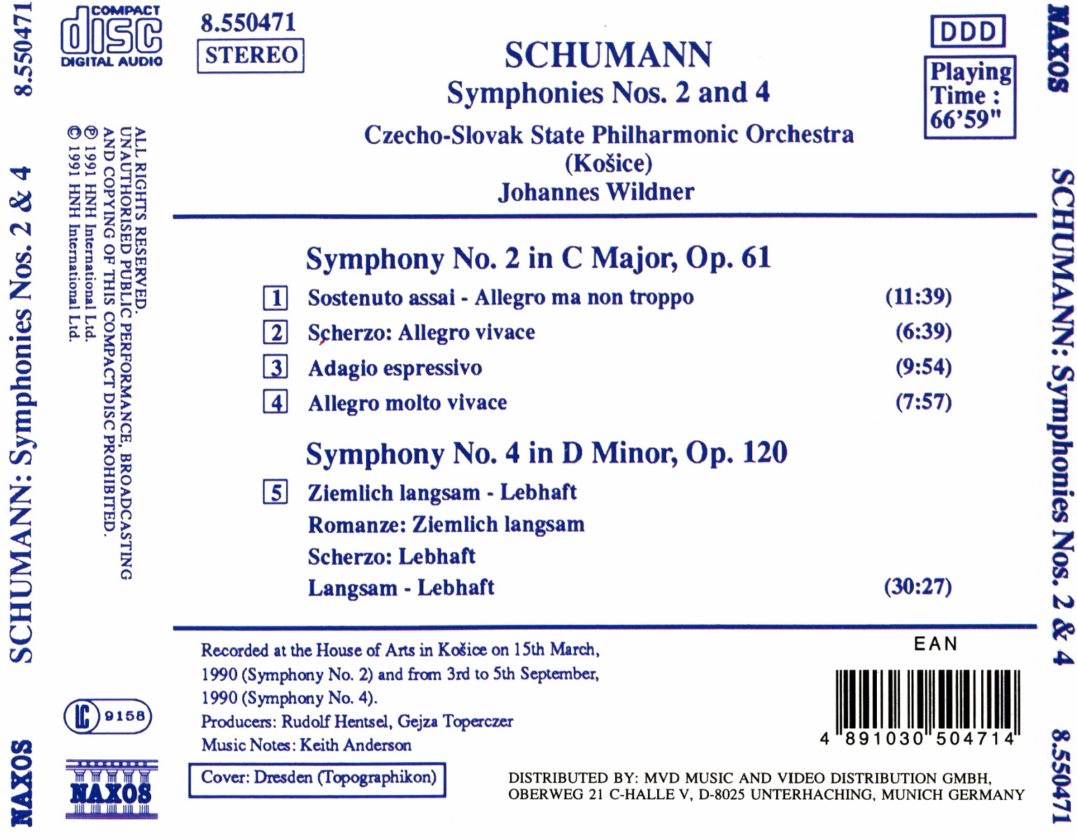 Schumann: Symphonies 2 & 4 - slide-1