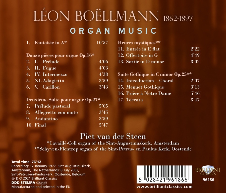 Boëllmann: Organ Music - slide-1
