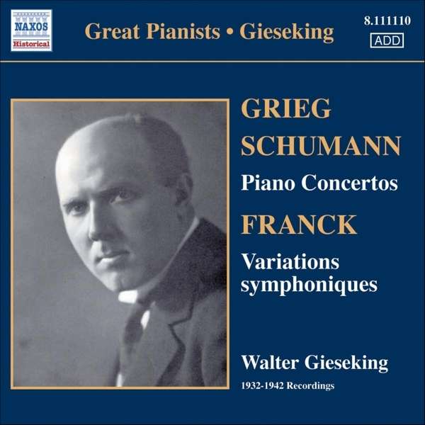 SCHUMANN / GRIEG: Piano Concertos / FRANCK: Symphonic Variations