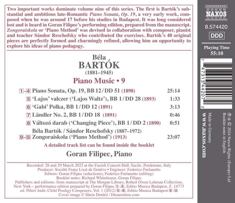 Bartok: Piano Sonata Op. 19 - slide-1
