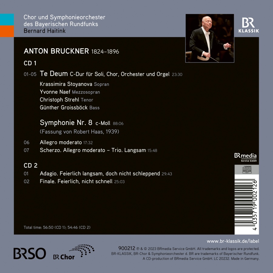 Bruckner: Symphony No. 8; Te Deum - slide-1