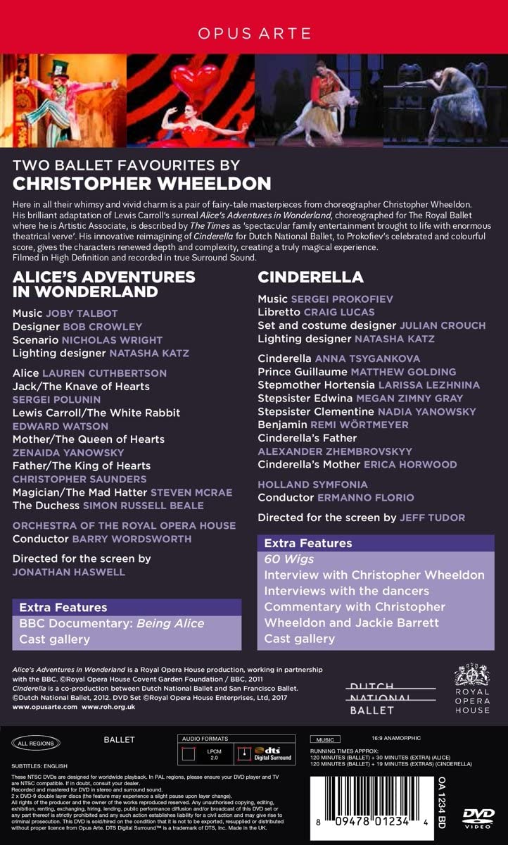 Two ballet Favourites - Alice’s Adventures in Wonderland & Cinderella - slide-1