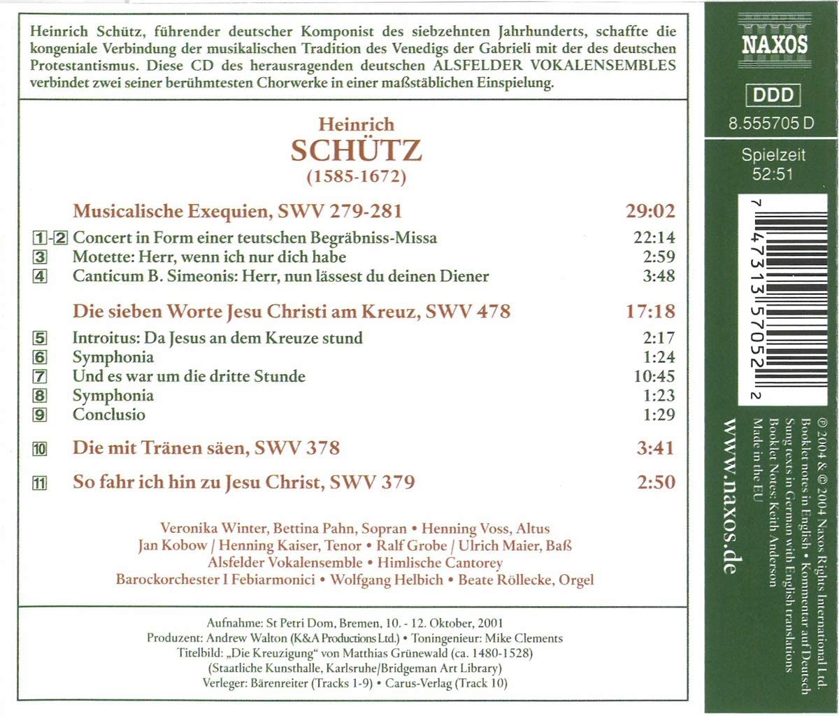 SCHUTZ: German Requiem, Seven Words - slide-1