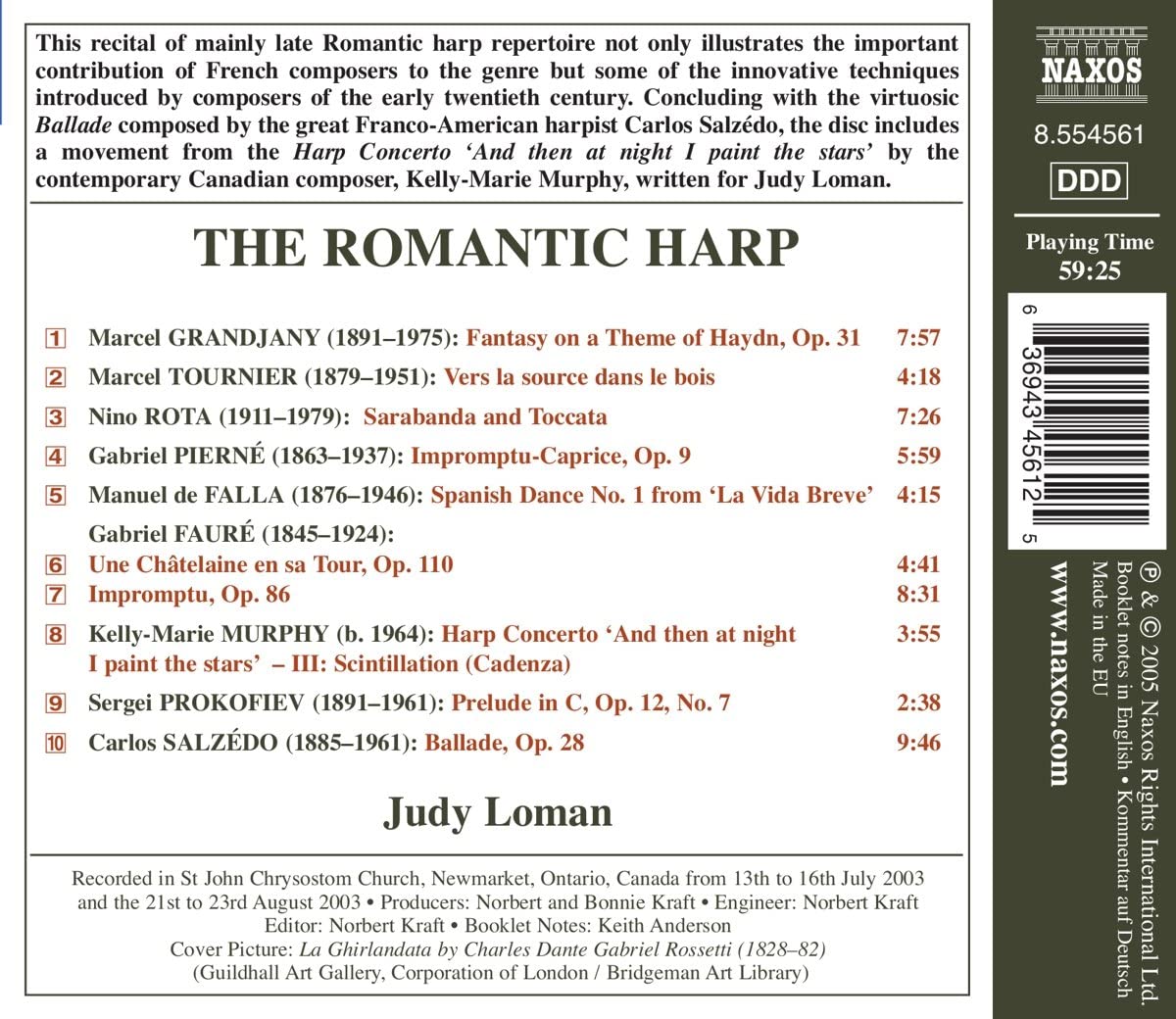 The Romantic Harp - slide-1