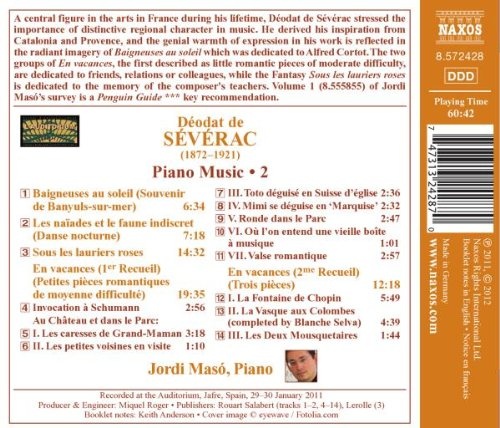 SEVERAC: Piano Music, Vol. 2 - slide-1