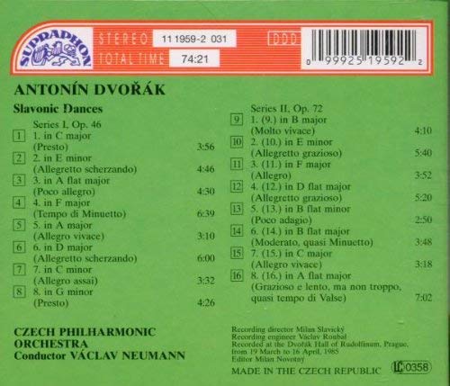 Dvorak: Slavonic Dances - slide-1