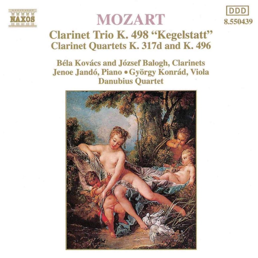 Mozart: Piano Trio, K. 498, Violin Sonata No. 26 (arr. for clarinet and string trio)