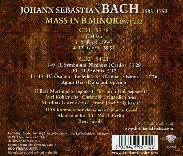 Bach: Mass in B minor BWV232 - slide-1