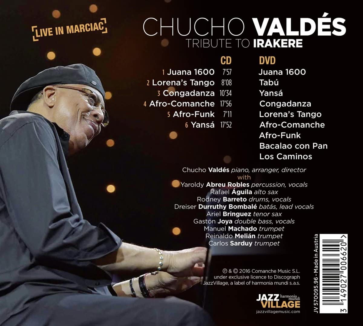 Valdes, Chucho: Tribute to Irakere, Live in Marciac 2015 - slide-1