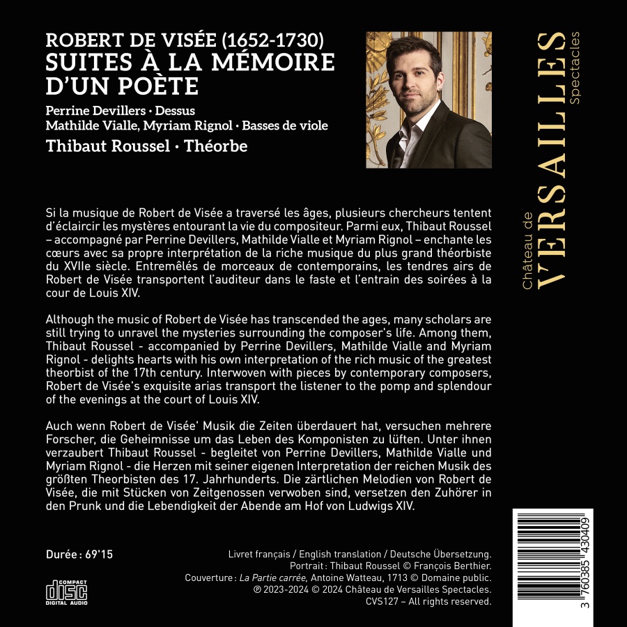 De Visée: Suites à la Mémoire d'un Poète - slide-1