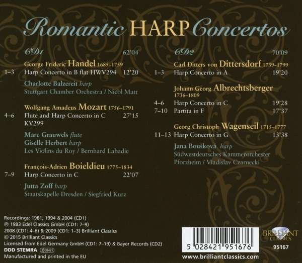 Romantic Harp Concertos - slide-1