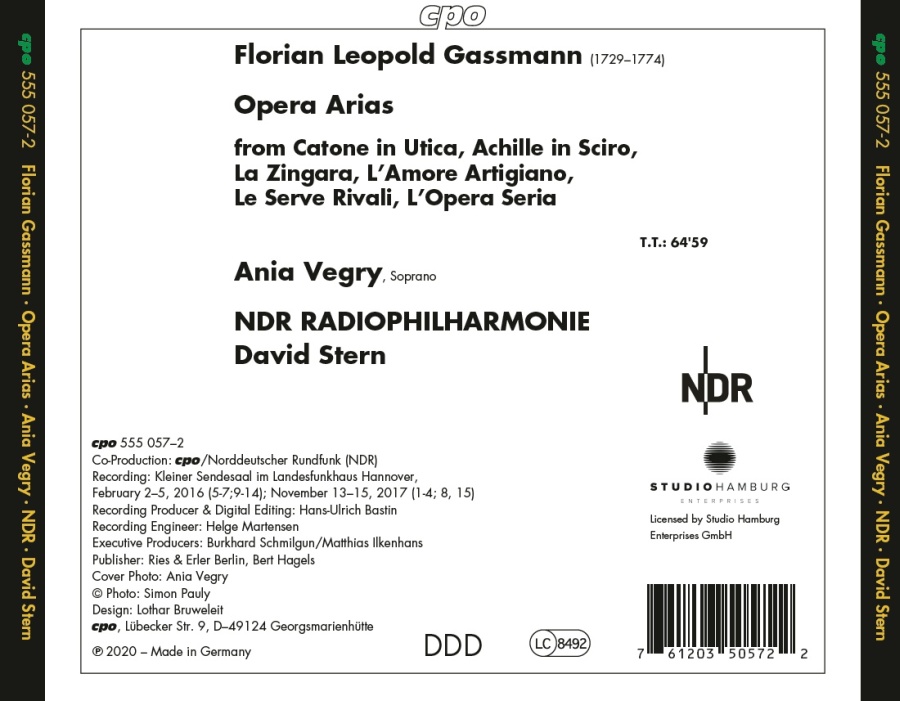 Gassmann: Ah, ingrato amor - Opera Arias - slide-1