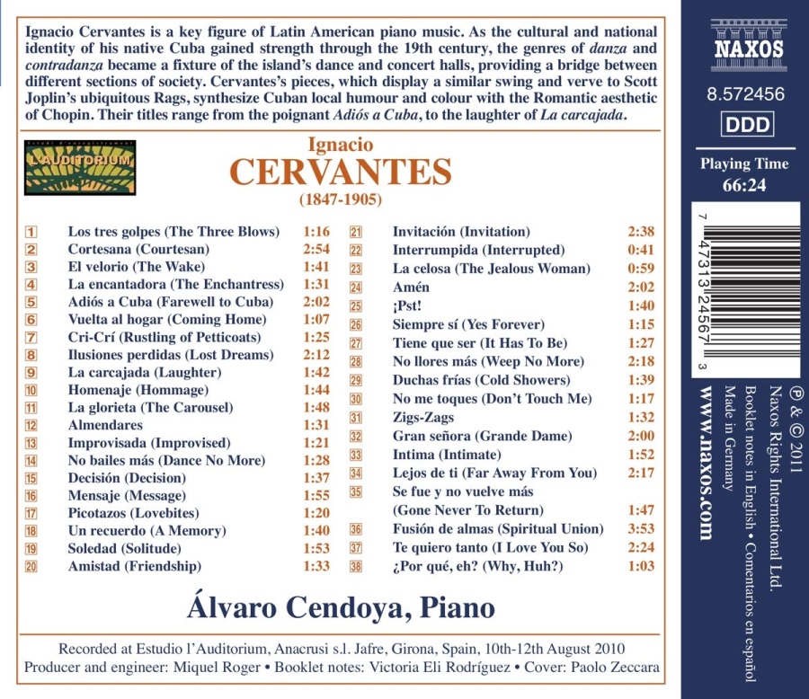 Cervantes:  Danzas Cubanas - slide-1