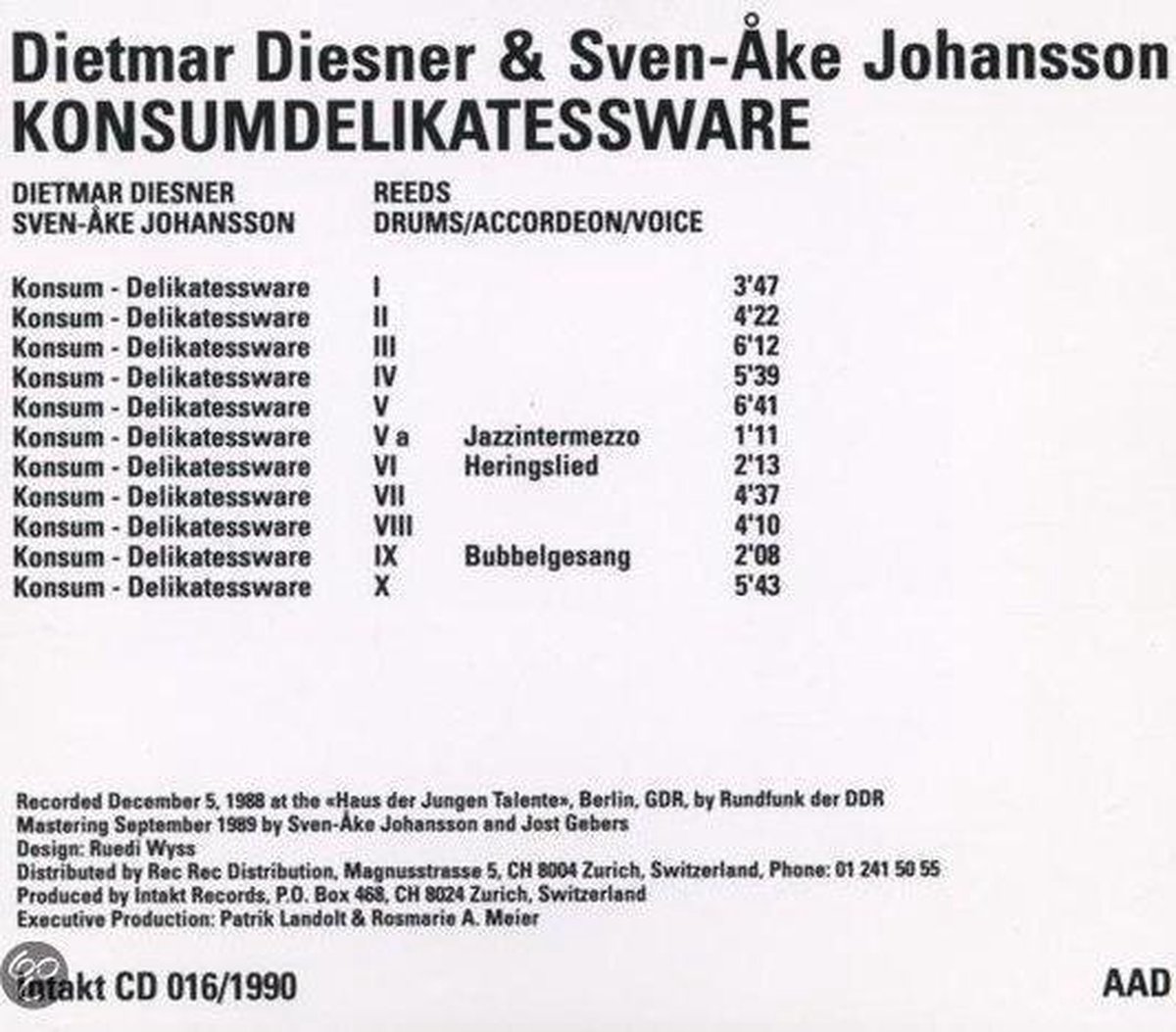 Diesner/Johansson: Konsumdelikatessware - slide-1
