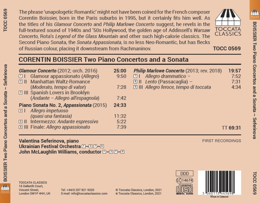 Boissier: Two Piano Concertos & a Sonata - slide-1