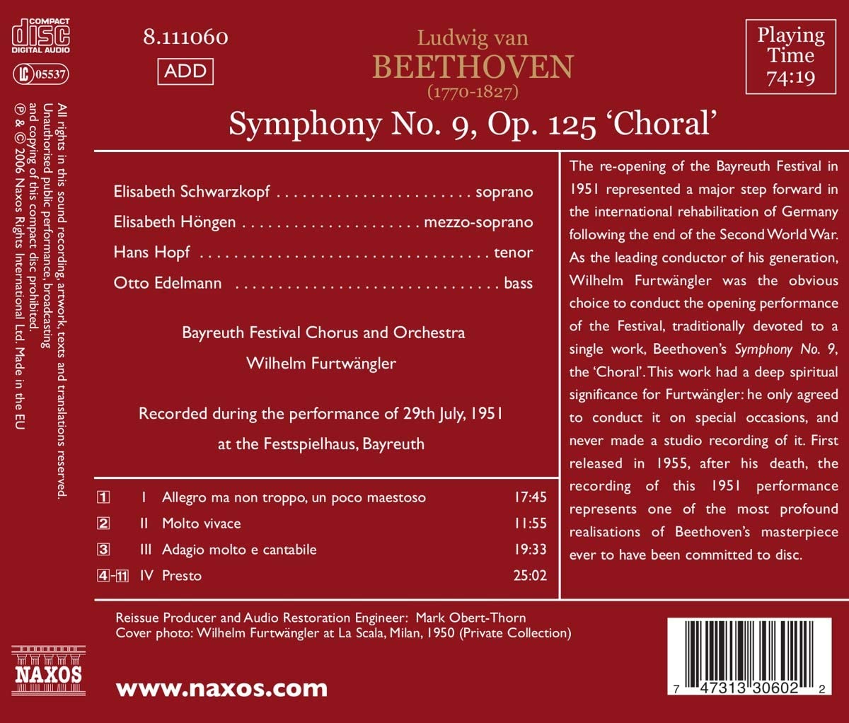 Beethoven: Symphony no. 9 - slide-1